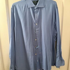 Ralph Lauren Men's Blue Gingham Shirt